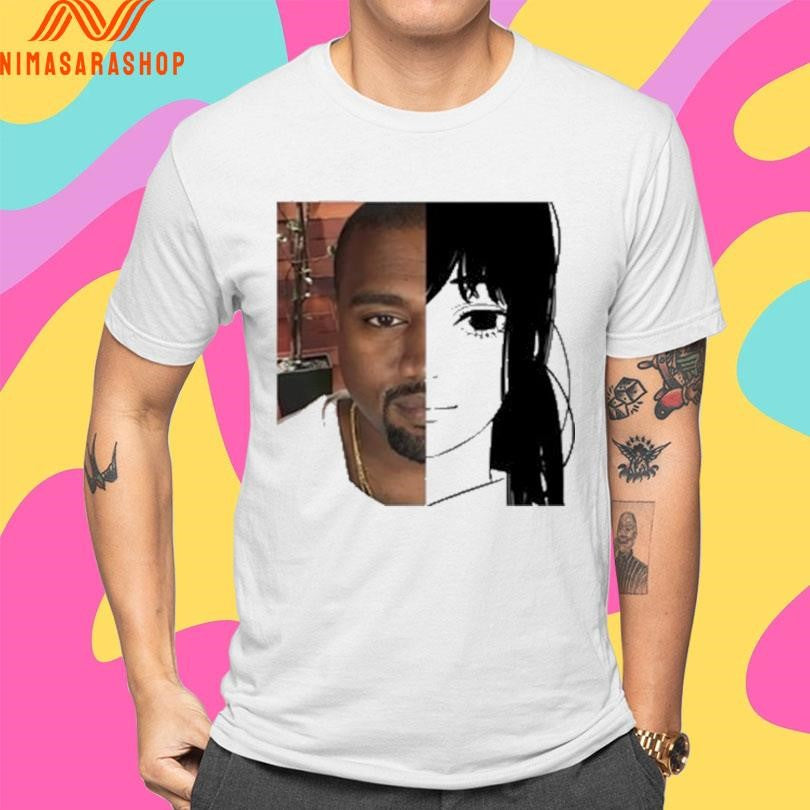 Kanye West Ye X Asa Mitaka Anime Shirts