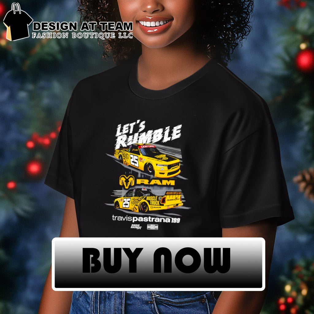 Kaulig Racing x Ram Let’s Rumble Travis Pastrana 2026 shirt