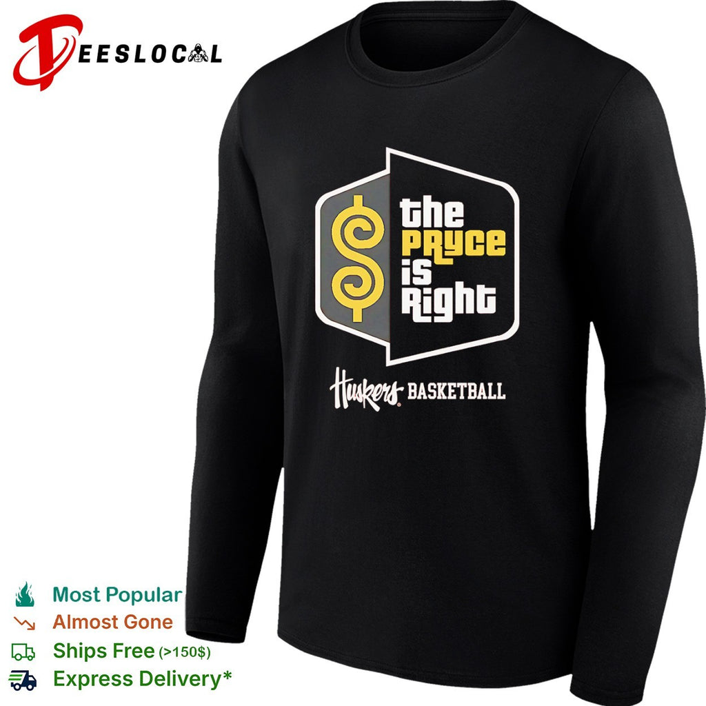 Keisei Tominaga Nebraska Huskers Basketball the Pryce is Right shirt