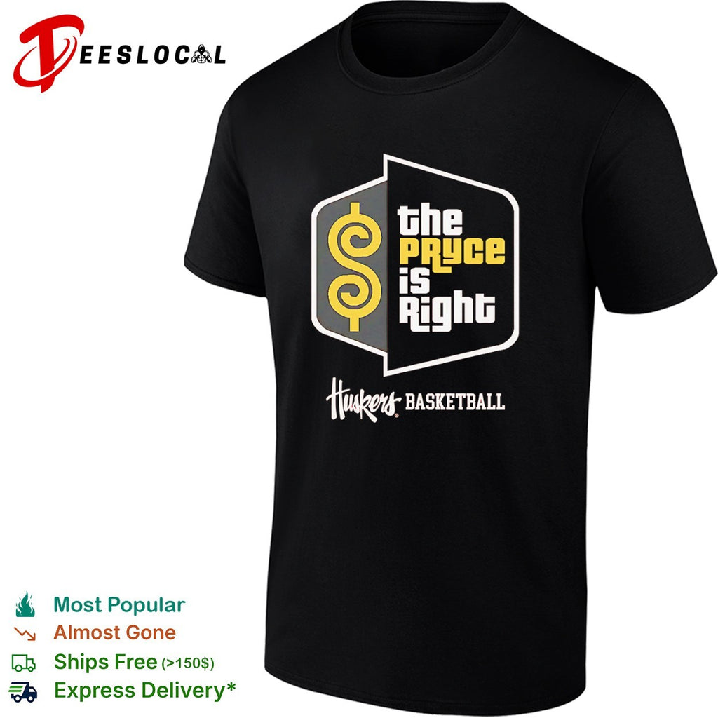 Keisei Tominaga Nebraska Huskers Basketball the Pryce is Right shirt