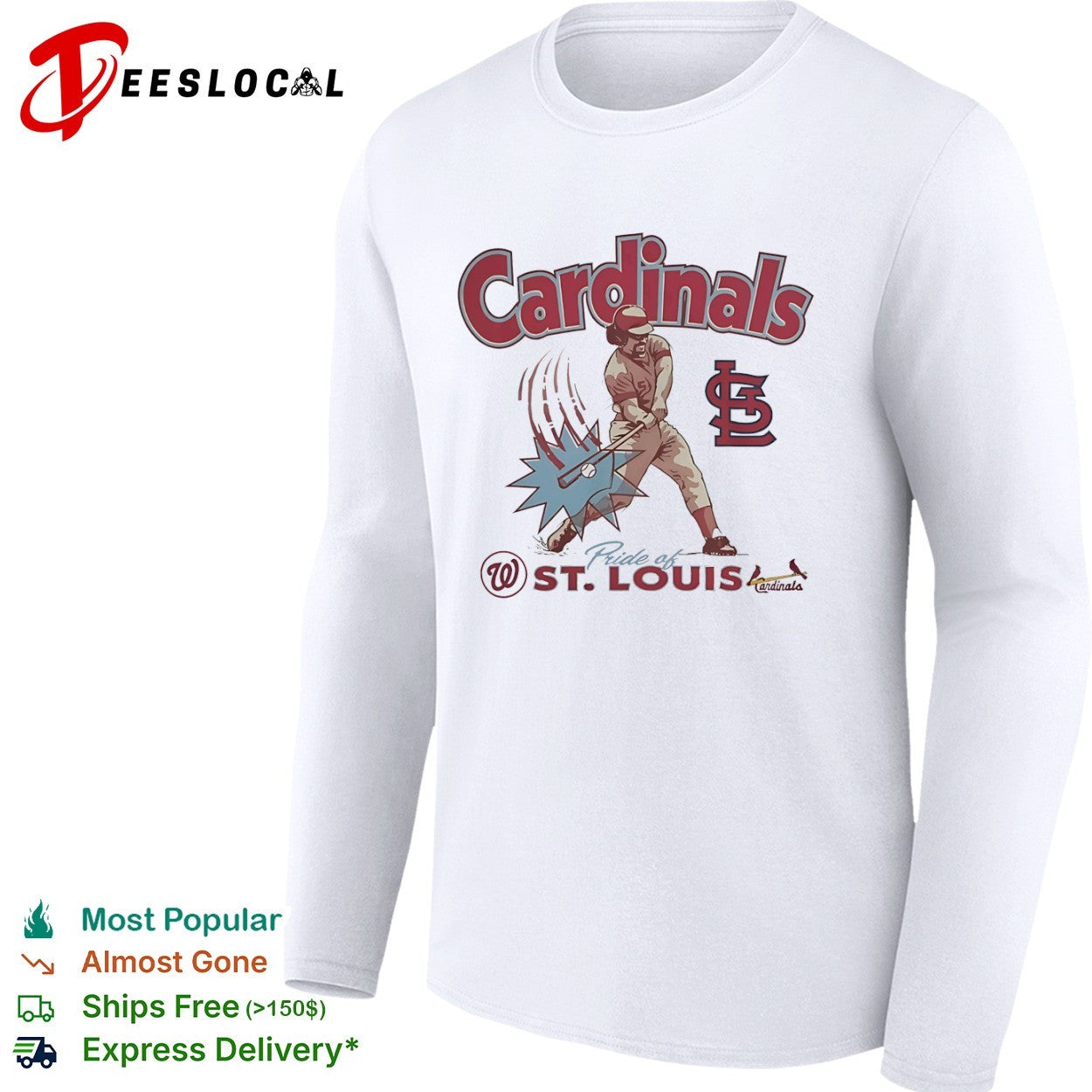 Keith Hernandez St Louis Cardinals MLB Pride of St Louis Washington Nationals shirt