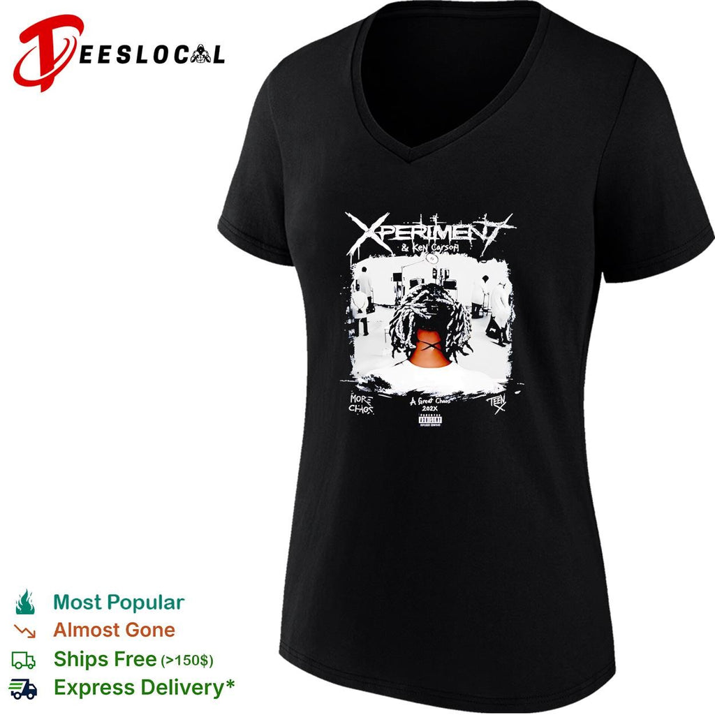Ken Carson with Xperiment A Great Chaos retro shirt