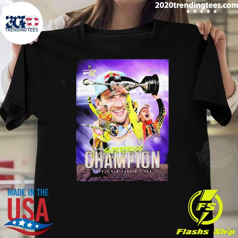 Ken Roczen 2026 Monster Energy Supercross Champion Shirt