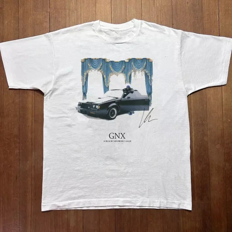 Kendrick Lamar GNX Album T-Shirt Cotton Crewneck Hoodie Sweatshirt | PrintMintTees.com