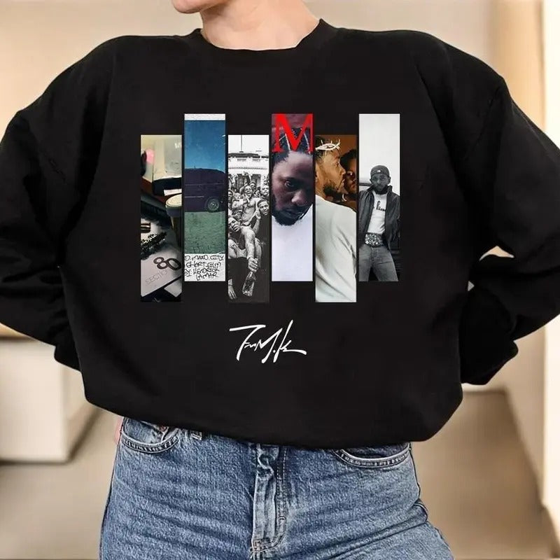 Kendrick Lamar Gnx Album Sweatshirt, Kendrick Lamar Album Cover Shirt, Gnx Racing Glub, Hip Hop Tee, Unisex Sweater...
