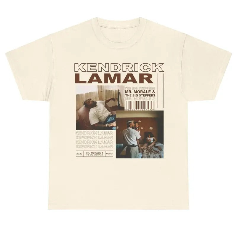 Kendrick Lamar Mustard Shirt GNX Album Rapper Shirt Vintage Rap Hip Hop Cotton Shirt Hoodie Sweatshirt