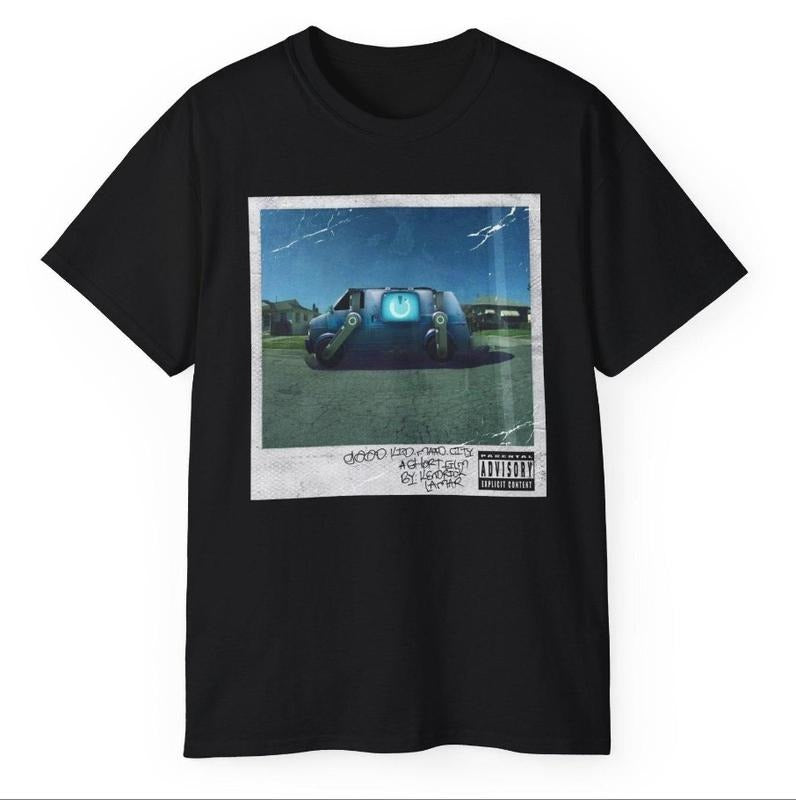 Kendrick Lamar Reboot Van Shirt, 90s Hip Hop shirt, Musicc Band Shirt, Los Angeles Rapper T-shirt, Trendy Aesthetic...