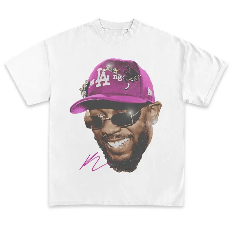 Kendrick Lamar Shirt KDot Shirt Rapper Graphic Tee Shirt Vintage Rap Hip Hop Merch Men Women Unisex Cotton Hoodie Sweatshirt