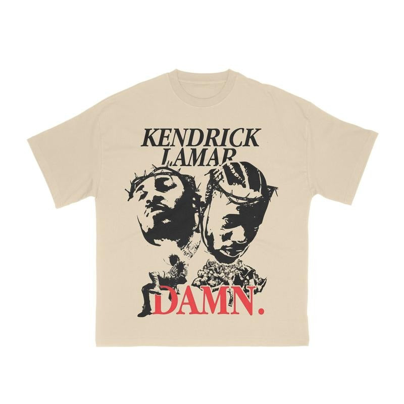 Kendrick Lamar Shirt KDot Shirt Rapper Graphic Tee Shirt Vintage Rap Hip Hop Merch Men Women Unisex Cottonstyle{n002}2...