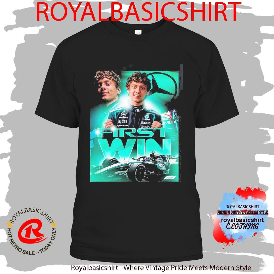 Kimi Antonelli F1 Mercedes AMG Team First Win Chinese GP 2026 T-Shirt