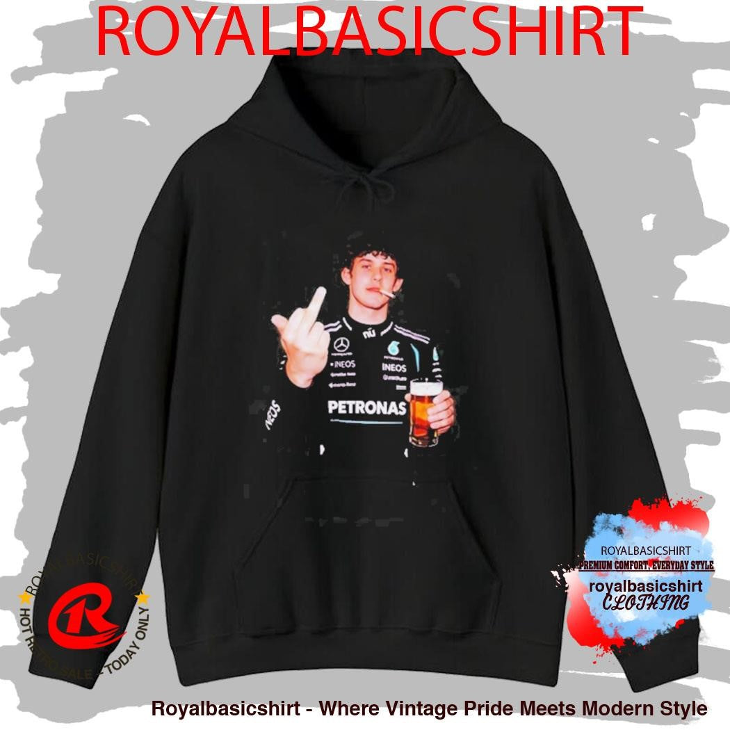 Kimi Antonelli F1racing Smoking And Drinking Beer Shirt