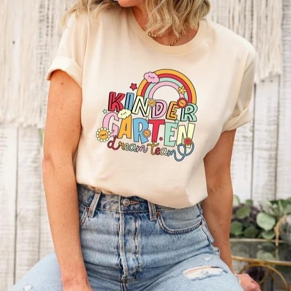 Kindergarten Dream Team Shirt, Best Kindergarten Teacher Shirt, First Day Of School Shirt, Back To School Shirt, Teacher...