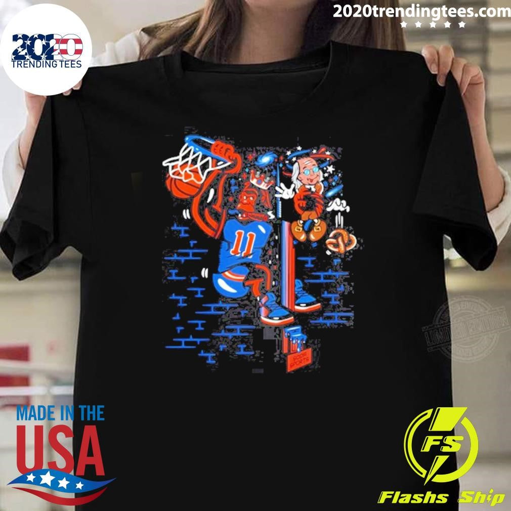 King Kong Jalen Brunson New York Knicks Nba Basketball Playoffs 2026 Shirt