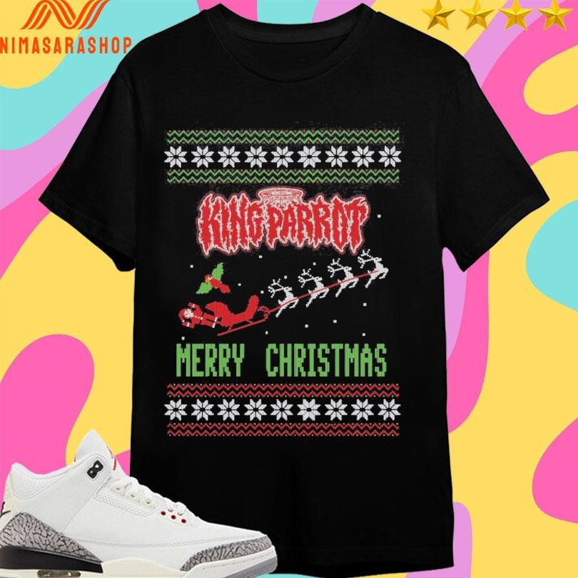 King Parrot Merry Christmas 2025 Shirts