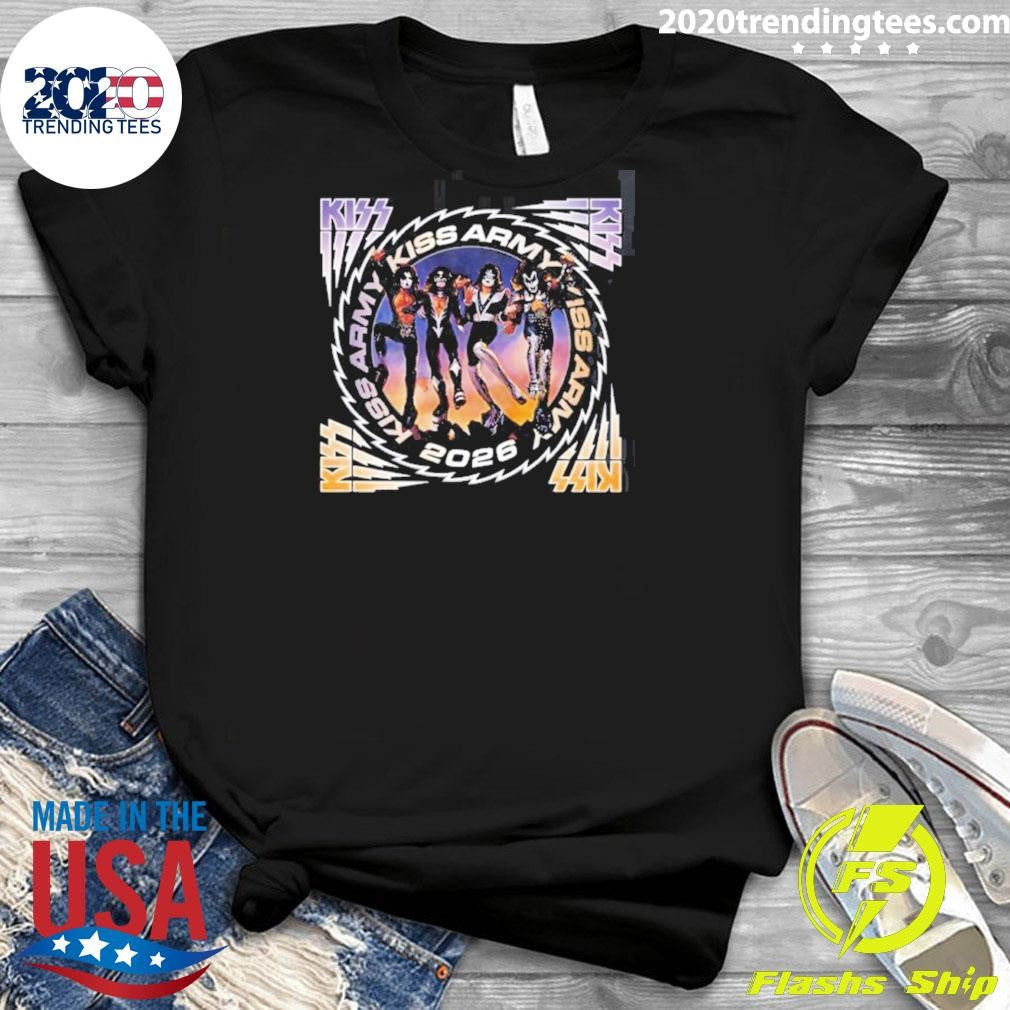Kiss Band Kiss Army Vip Membership 2026 Exclusive Shirt