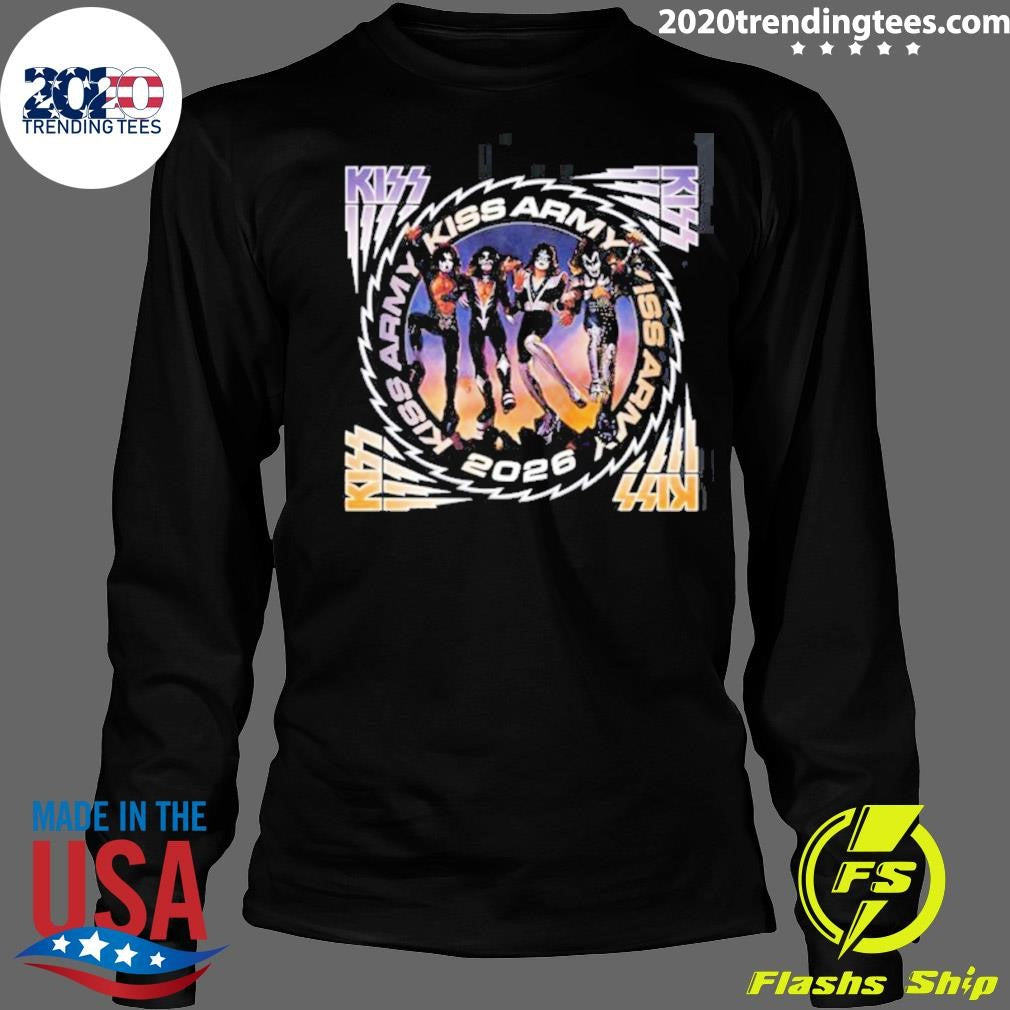 Kiss Band Kiss Army Vip Membership 2026 Exclusive Shirt