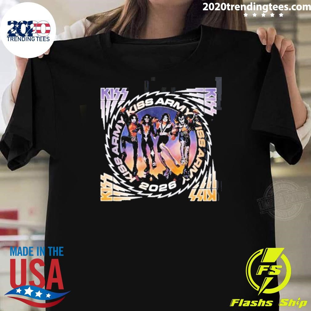 Kiss Band Kiss Army Vip Membership 2026 Exclusive Shirt