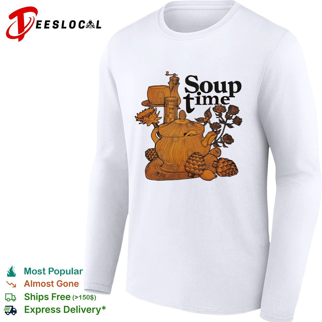 Kitchen tureen soup time shirt