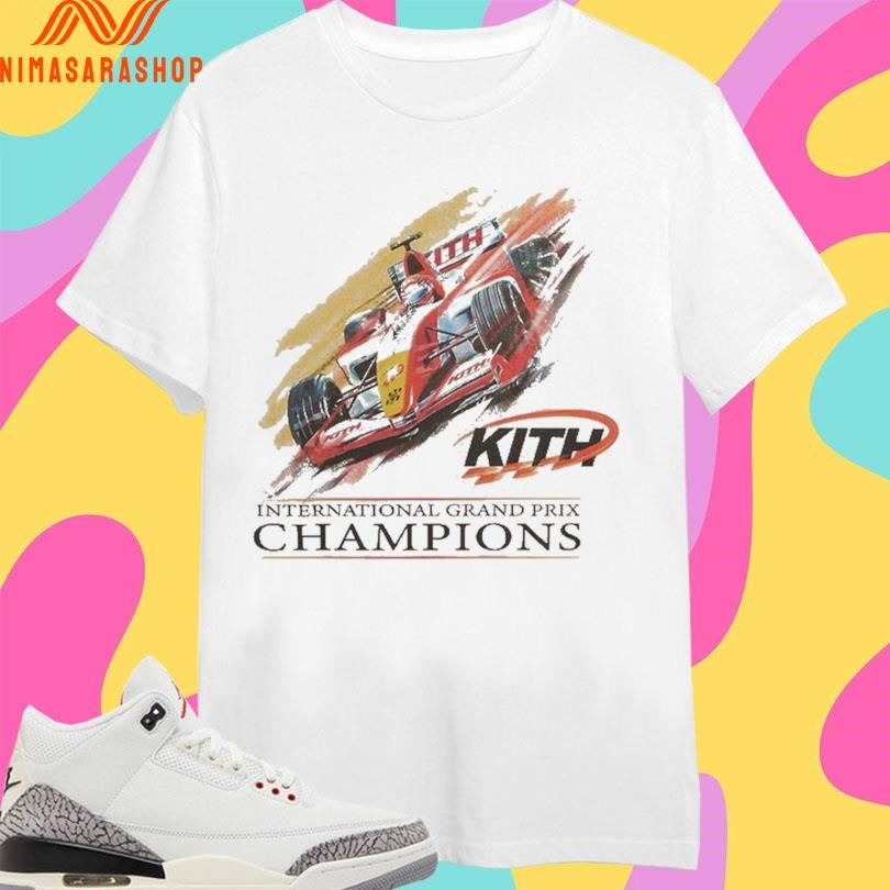 Kith F1 International Grand Prix Champions Shirts