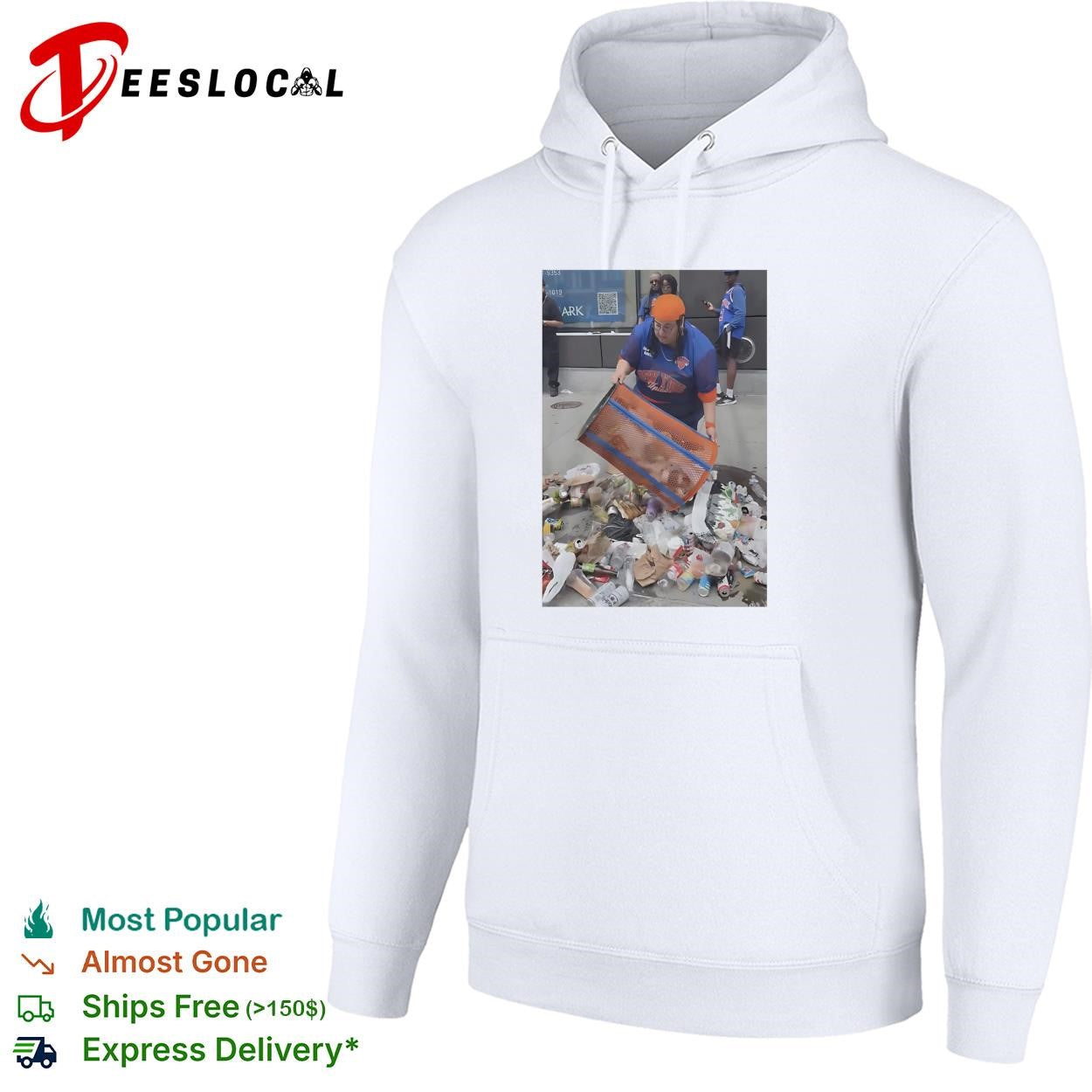 Knicks Dei Angie Base Stealing Trashcan shirt