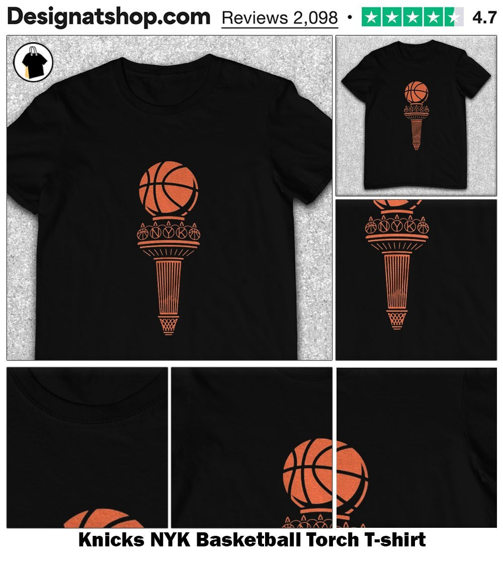 Knicks NYK Basketball Torch shirt