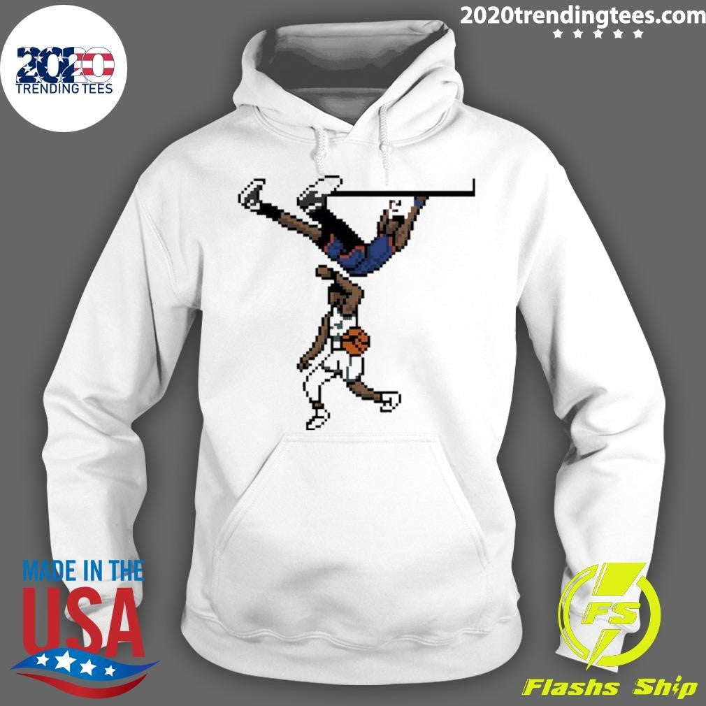Knicks Vs Celtics Og Anunoby Dunks Against Jayson Tatum Og +1 Shirt