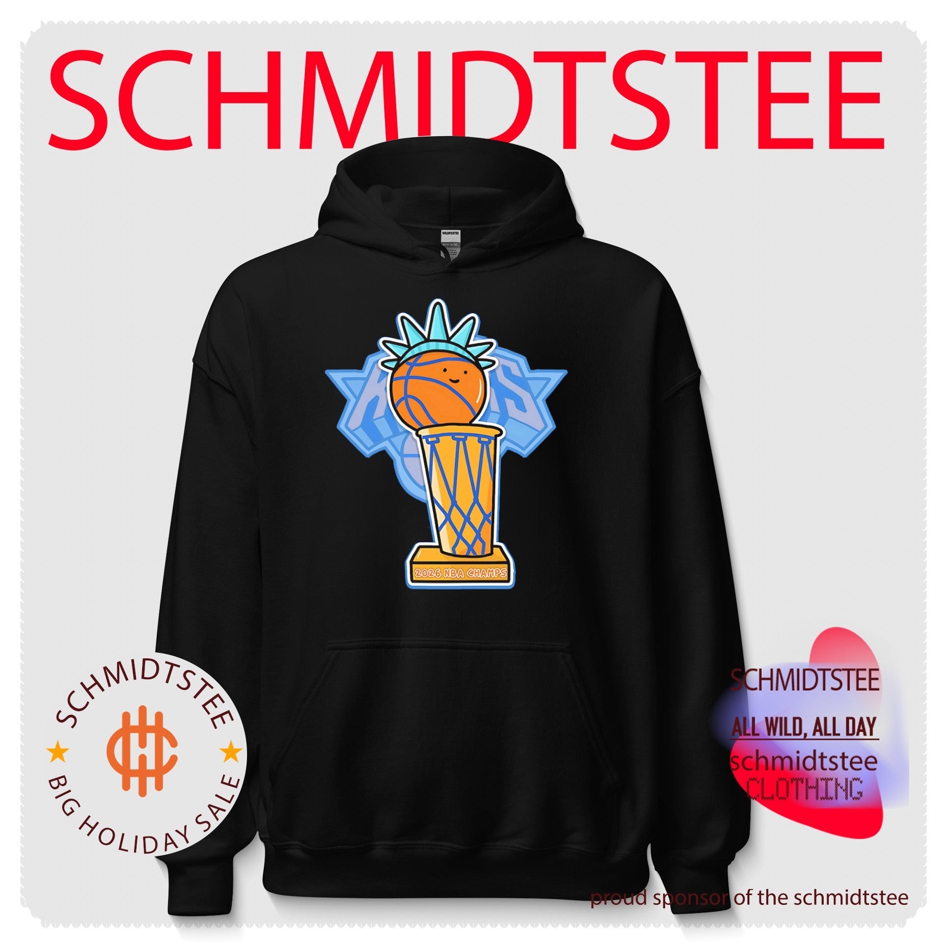 Knicks in Five World Champs 2026 trophy paint shirt