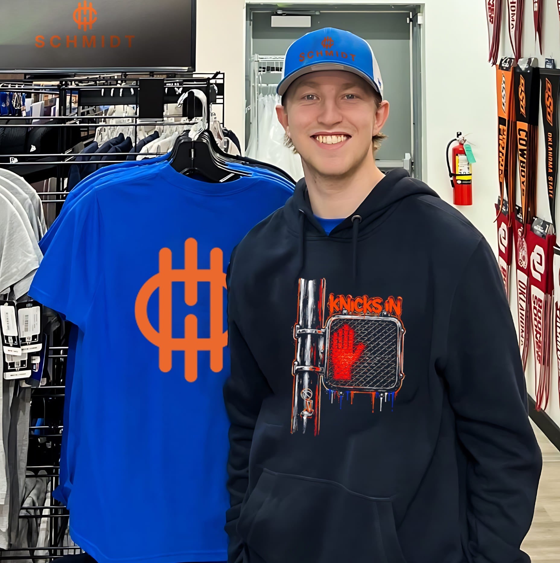 Knicks in Four New York Knicks Basketball Og hand shirt
