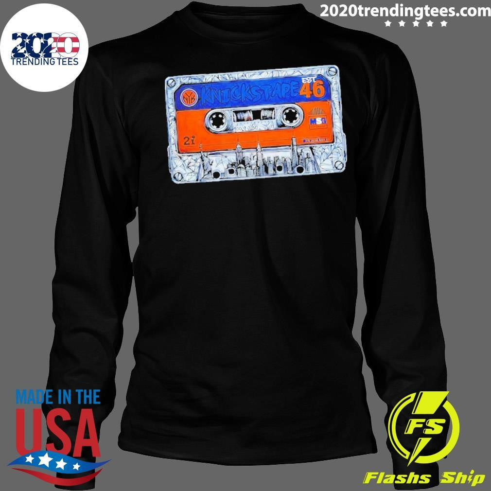 Knickstape New York Knicks Est 46 Cassette Tape Shirt