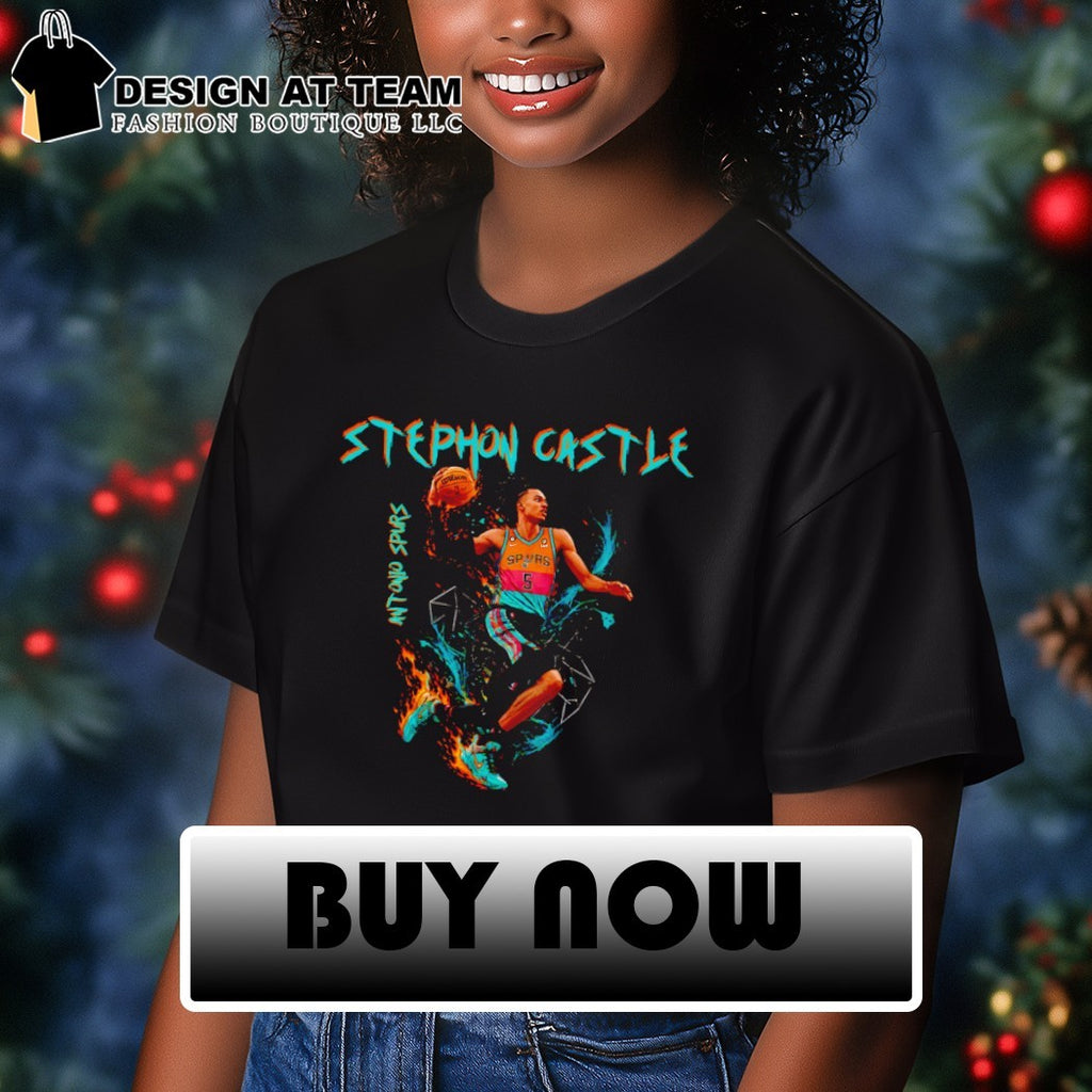 Knight Shift Stephon Castle San Antonio Spurs Western Conference Champions 2026 shirt