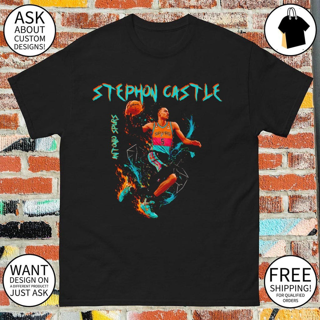 Knight Shift Stephon Castle San Antonio Spurs Western Conference Champions 2026 shirt