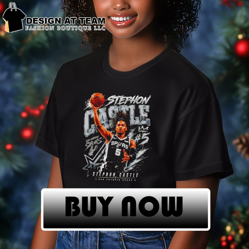 Knight Shift Stephon Castle San Antonio Spurs Western Conference Champions Game Day 2026 shirt