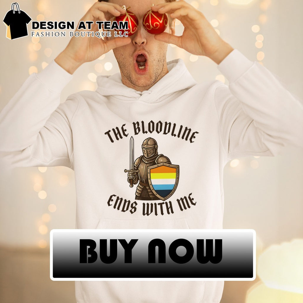 Knights the bloodline ends with me LGBT Pride Month shirt