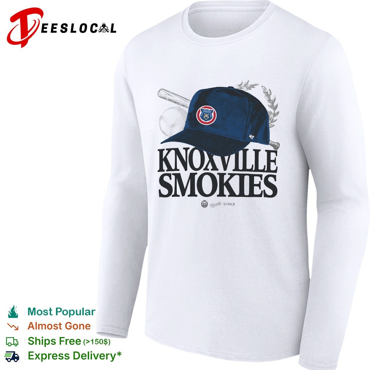 Knoxville Smokies Baseball Minor League Baseball Official Logo shirt
