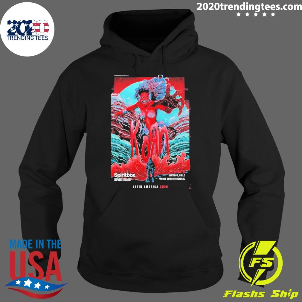 KoRn Santiago Chile Event On May 8 2026 Latin America Shirt