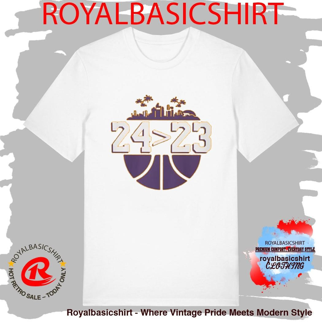 Kobe Bryant Fan 24 Over 23 Shirt