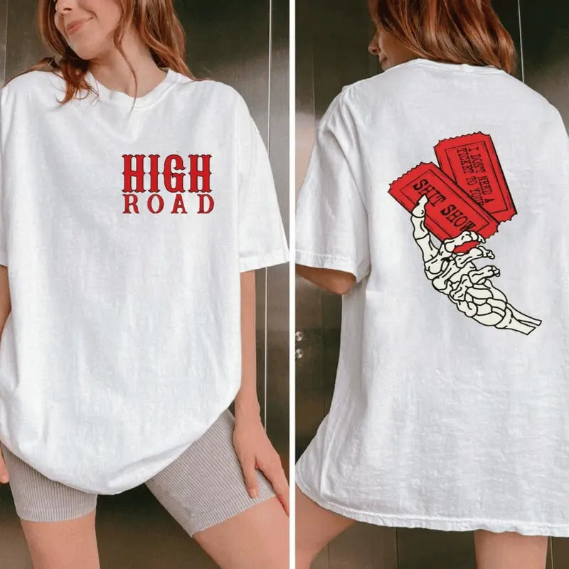 Koe Jesse Murph Shirt, High Road Shirt, Wetzel Lyrics, Unisex T-Shirt, Gifts For Him Her, Short Sleeve Tee Shirt, Top...