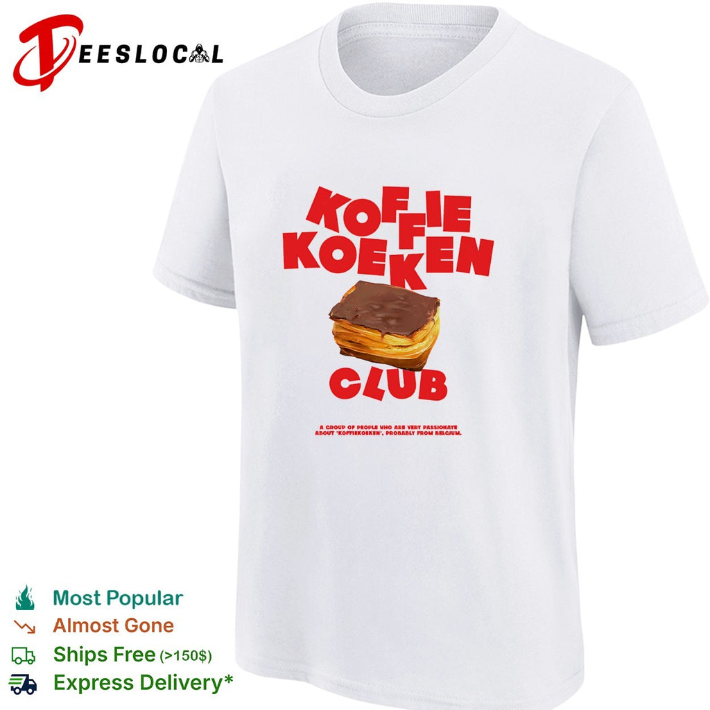 Koffiekoeken Club Belgium pastry shirt