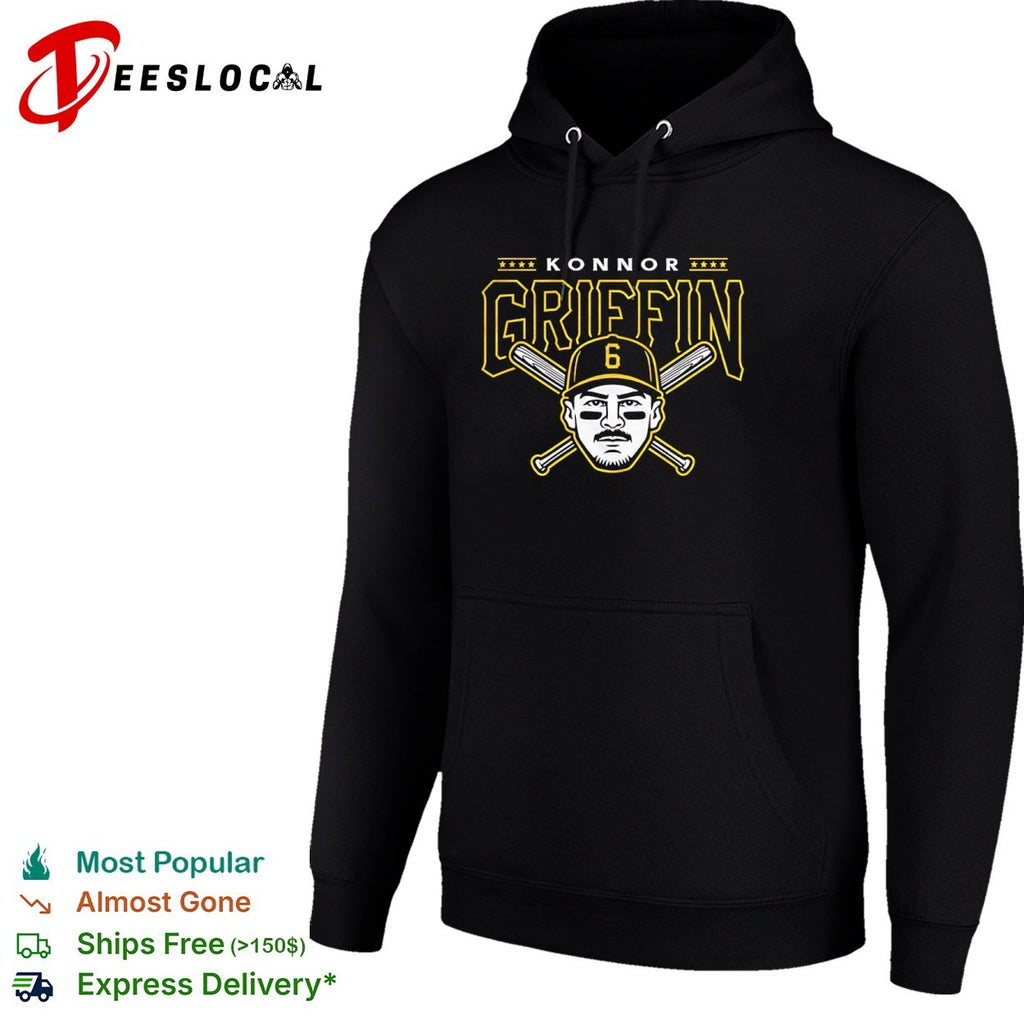 Konnor Griffin Pittsburgh Pirates MLB Baseball Prospect Team Logo shirt