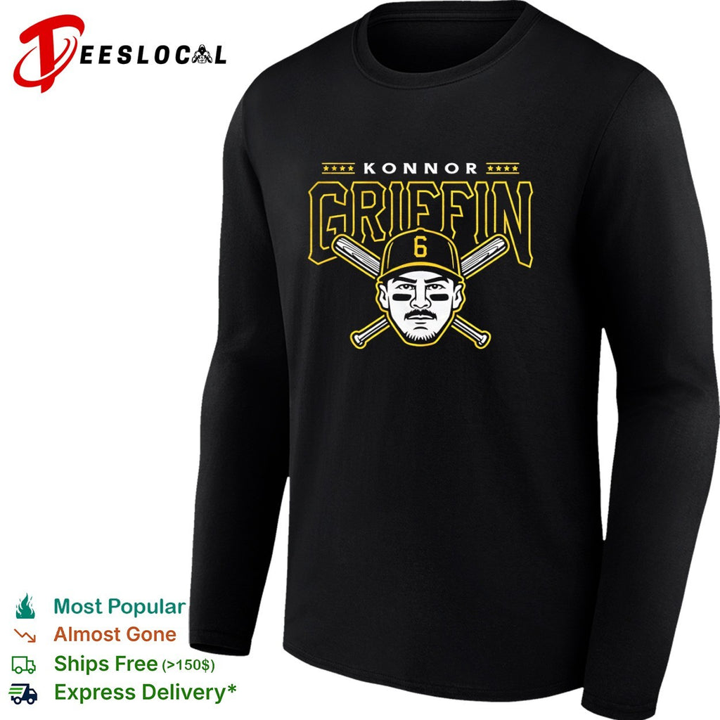 Konnor Griffin Pittsburgh Pirates MLB Baseball Prospect Team Logo shirt