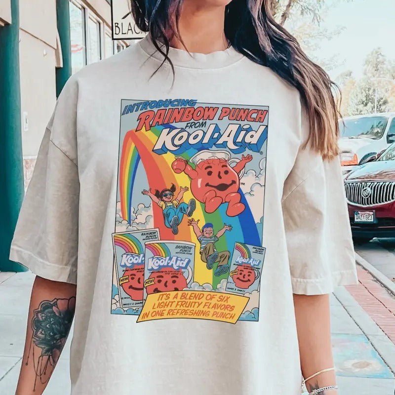 Kool Aid '84 Shirt Funny Shirt Shirt Cute Vintage Shirt Retro Kool Aid Shirt Viral Shirt Her Him Her Short Sleeve Shirt Anniversary Top Womenswear T-Shirts, Hoodie, Sweatshirt