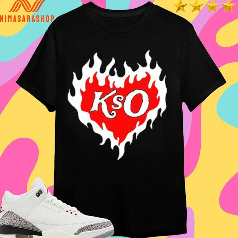 Kso Heart Fiery Shirts