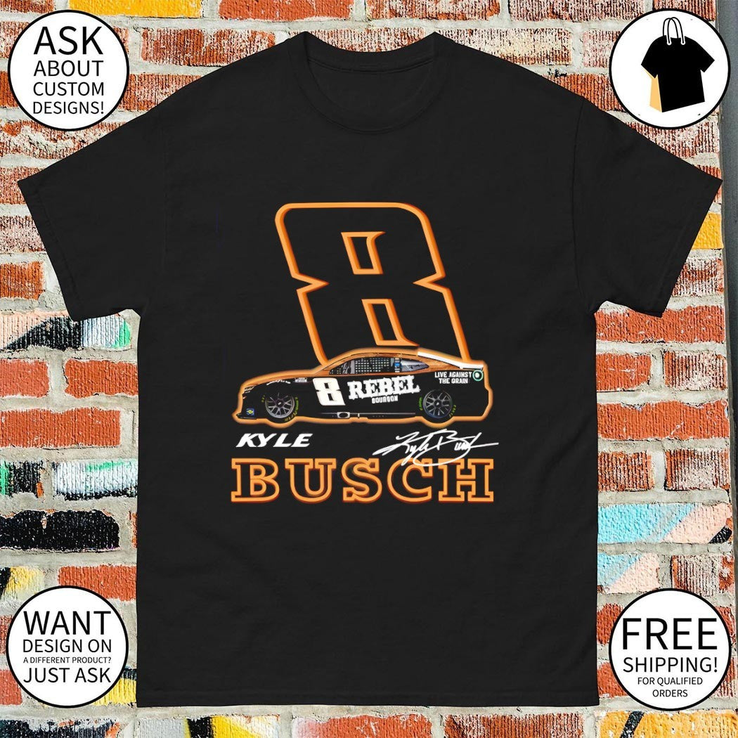 Kyle Busch 8 Vintage Nascar Racing signature shirt