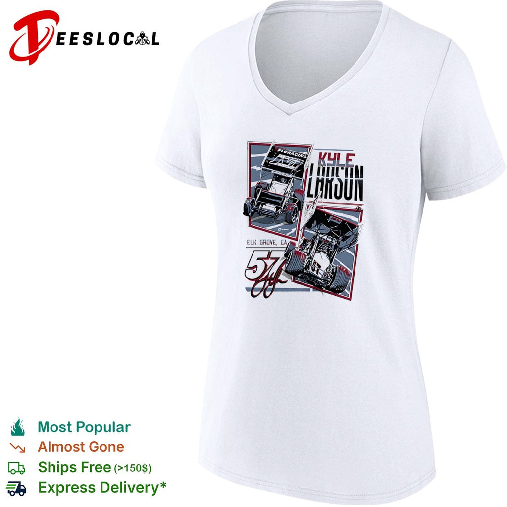 Kyle Larson sprint car racing Elk Grove CA shirt