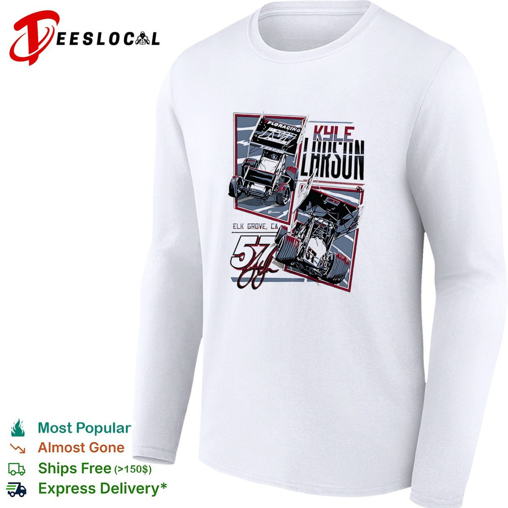 Kyle Larson sprint car racing Elk Grove CA shirt