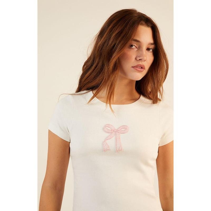 PS LA Bow Beaded Skimmer T-Shirts, Hoodie, Sweatshirt