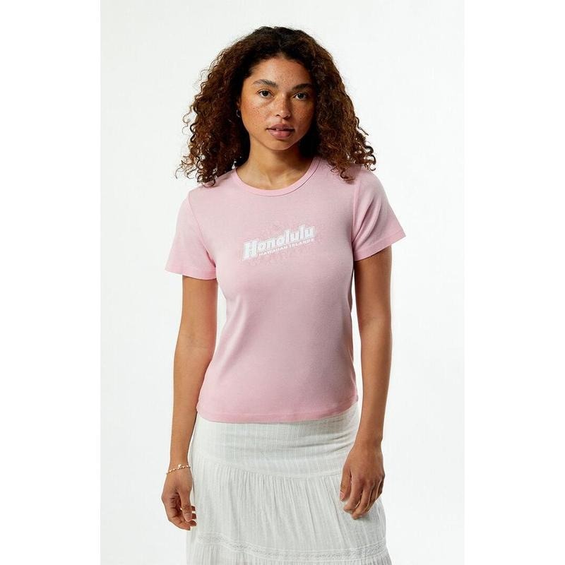 PS / LA Women's Honolulu Skimmer T-Shirt Hoodie, Sweatshirt | PrintMintTees.com