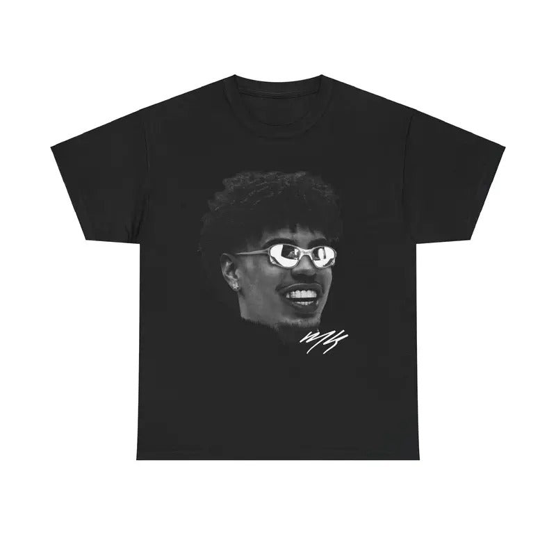 LAMELO BIG HEAD Shirt, Menswear Oversized Tee, Streetwear Casual Classic Cotton Shortsleeve Hoodie Sweatshirt