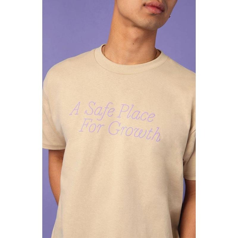 LAVENDER Men's A Safe Place T-Shirt - Multicolor Hoodie Sweatshirt | PrintMintTees.com