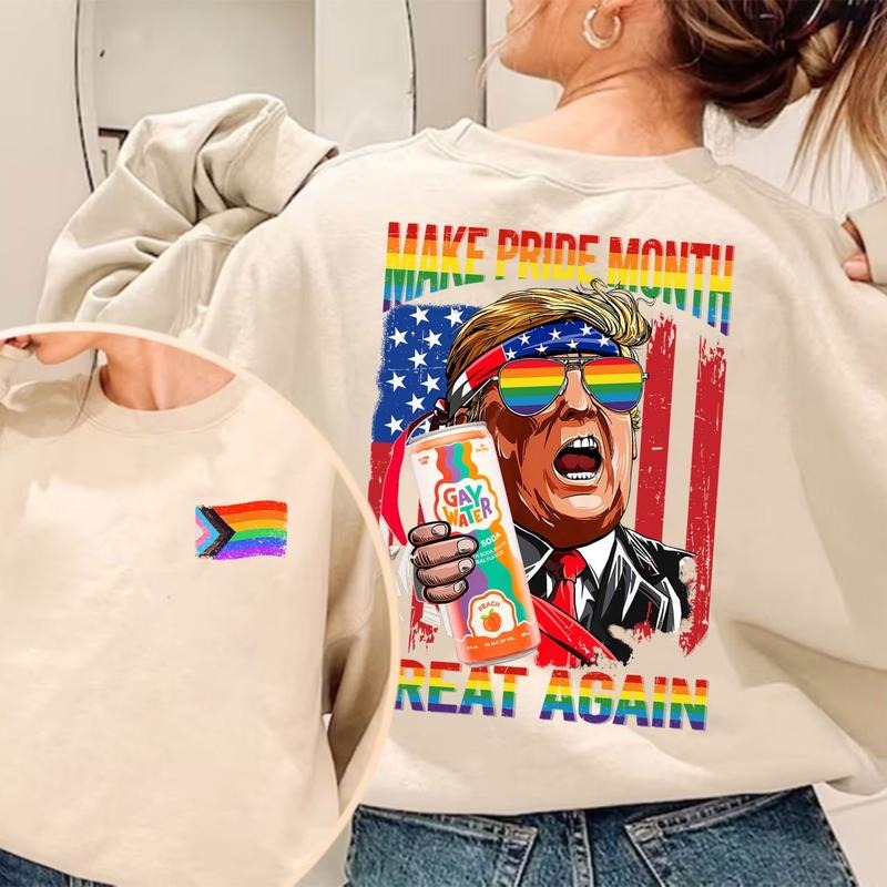 LGBTQ for Trump Shirt, Trump LBGTQ Shirt, Pride Month Shirt, LBGTQ+ Club Shirt, Trump Supporter  Trump Make Pride Month...